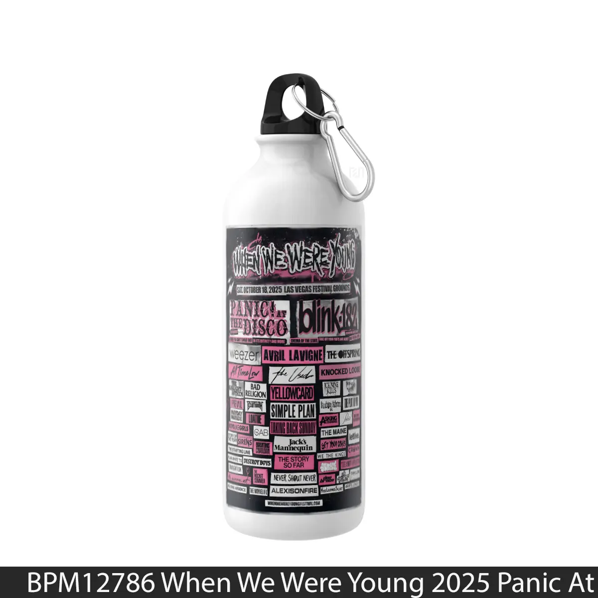 Botol When We Were Young 2025 Panic At The Disco - Music Sport Bottle