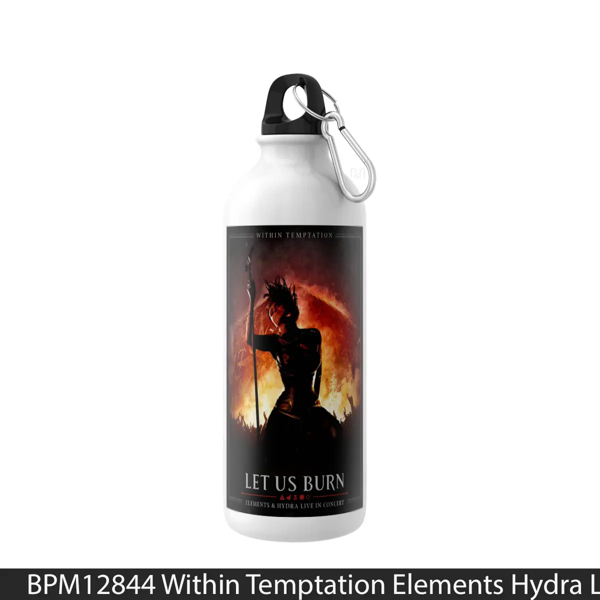 Botol Within Temptation Elements Hydra Live Let Us Burn - Music Sport Bottle