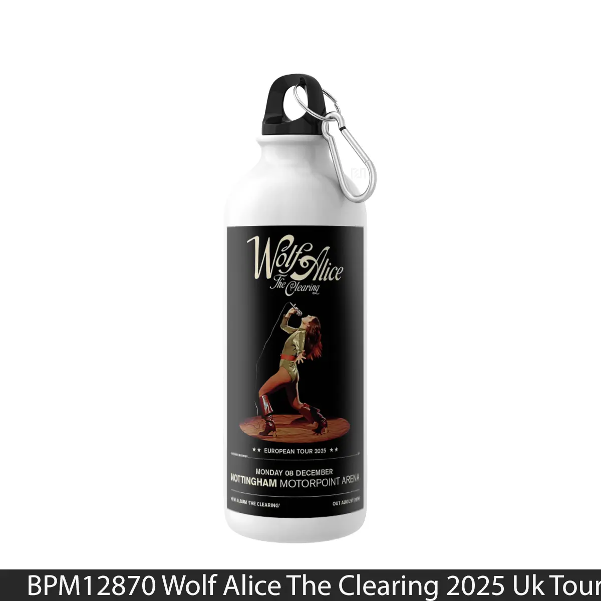 Botol Wolf Alice The Clearing 2025 Uk Tour - Music Sport Bottle