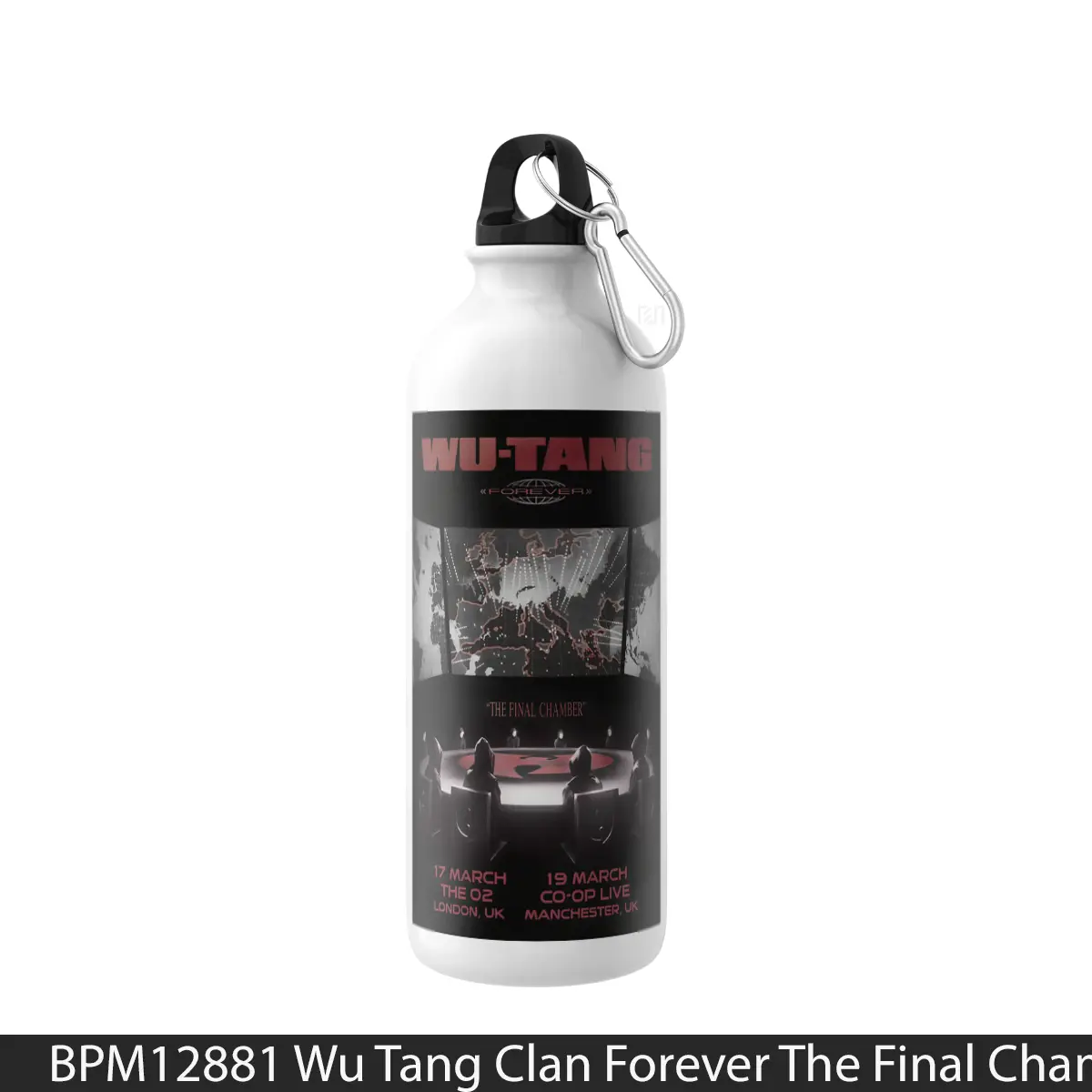 Botol Wu Tang Clan Forever The Final Chamber 2026 Uk Tour - Music Sport Bottle