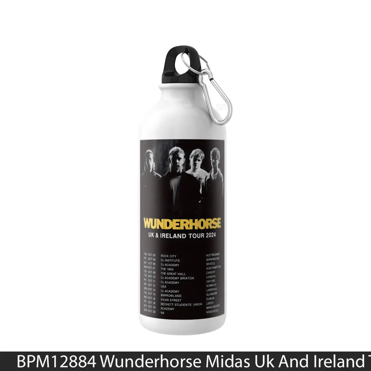 Botol Wunderhorse Midas Uk And Ireland Tour 2024 - Music Sport Bottle