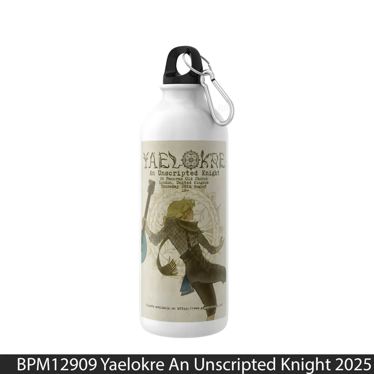 Botol Yaelokre An Unscripted Knight 2025 Tour - Music Sport Bottle