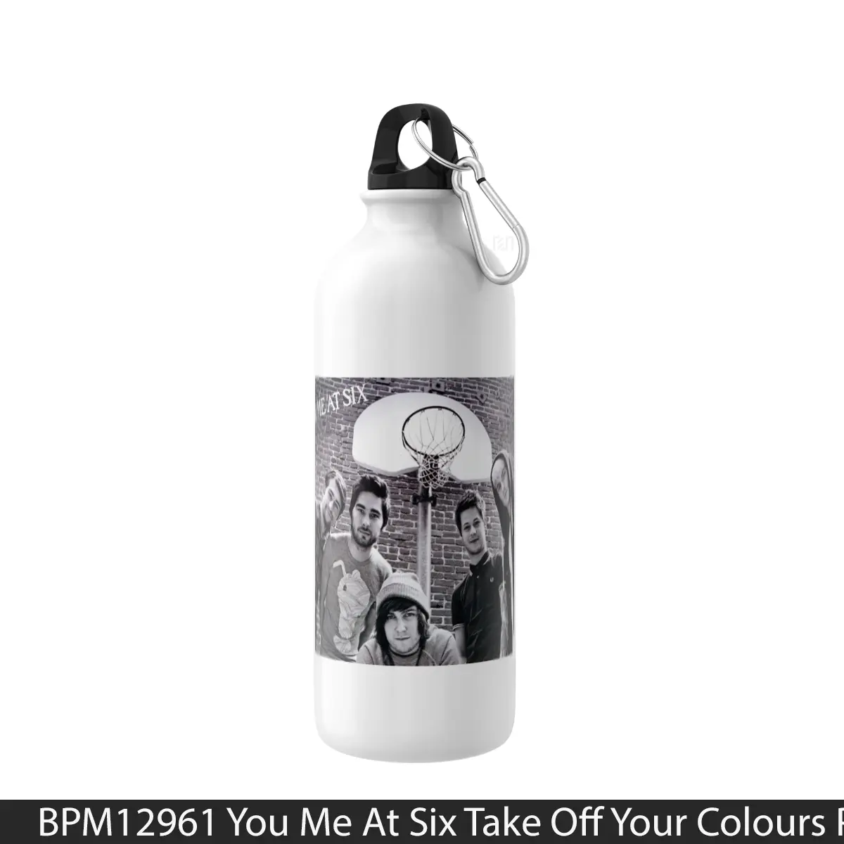 Botol You Me At Six Take Off Your Colours - Music Sport Bottle