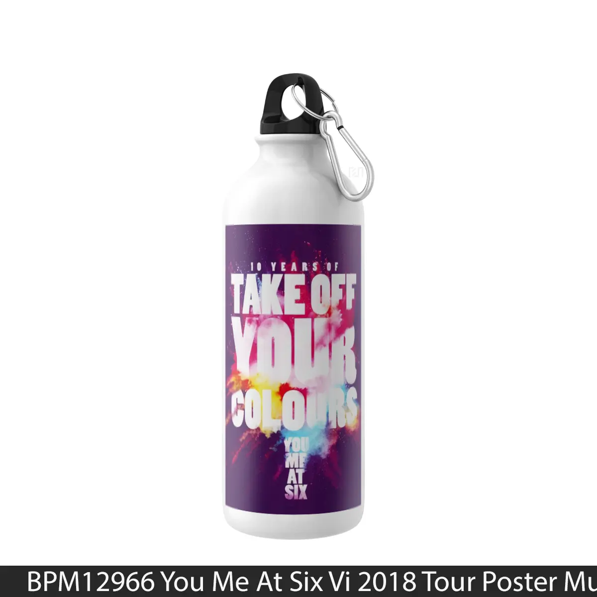 Botol You Me At Six Vi 2018 Tour - Music Sport Bottle