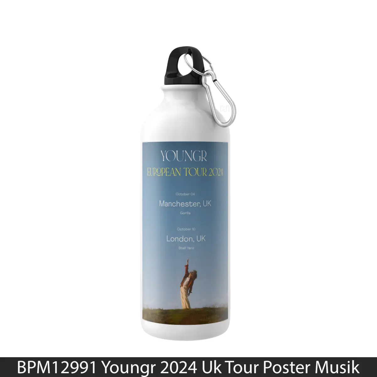 Botol Youngr 2024 Uk Tour - Music Sport Bottle