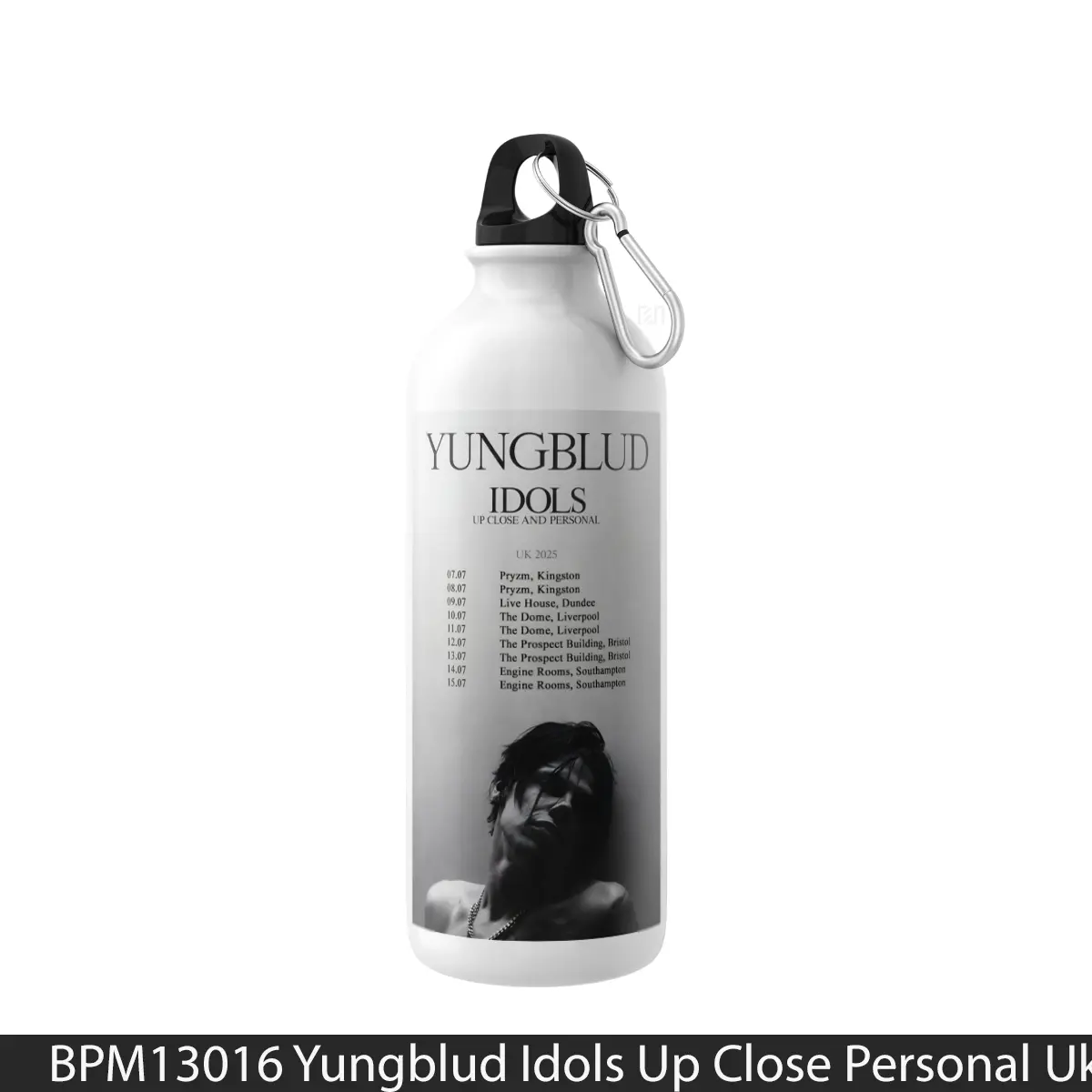 Botol Yungblud Idols Up Close Personal Uk Tour 2025 - Music Sport Bottle