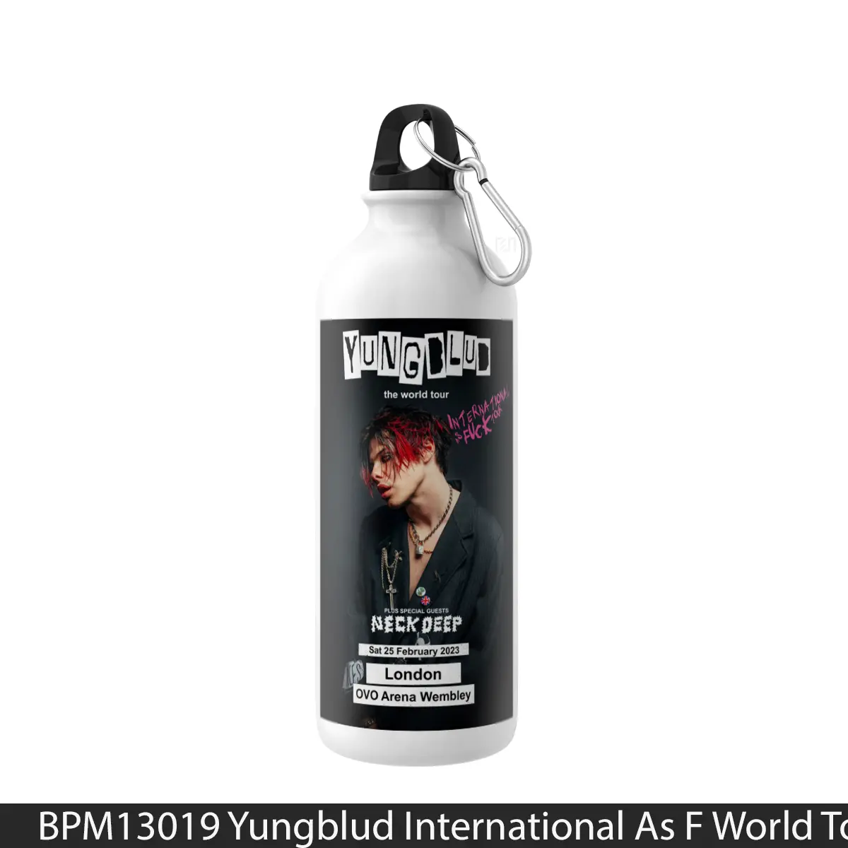 Botol Yungblud International As F World Tour 2023 A - Music Sport Bottle