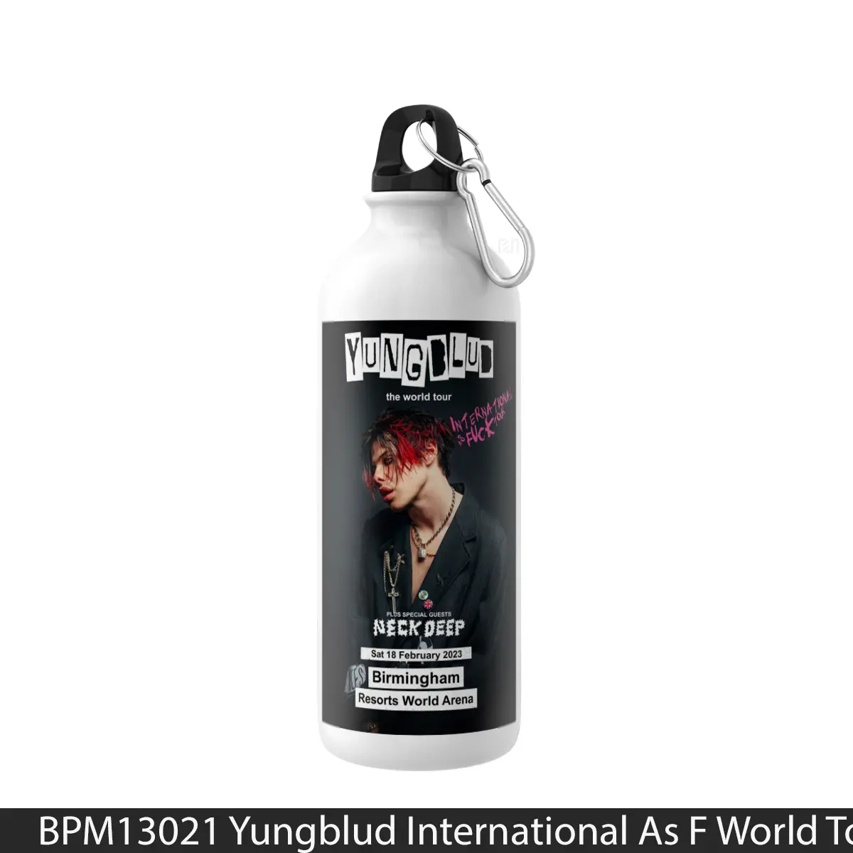 Botol Yungblud International As F World Tour 2023 - Music Sport Bottle