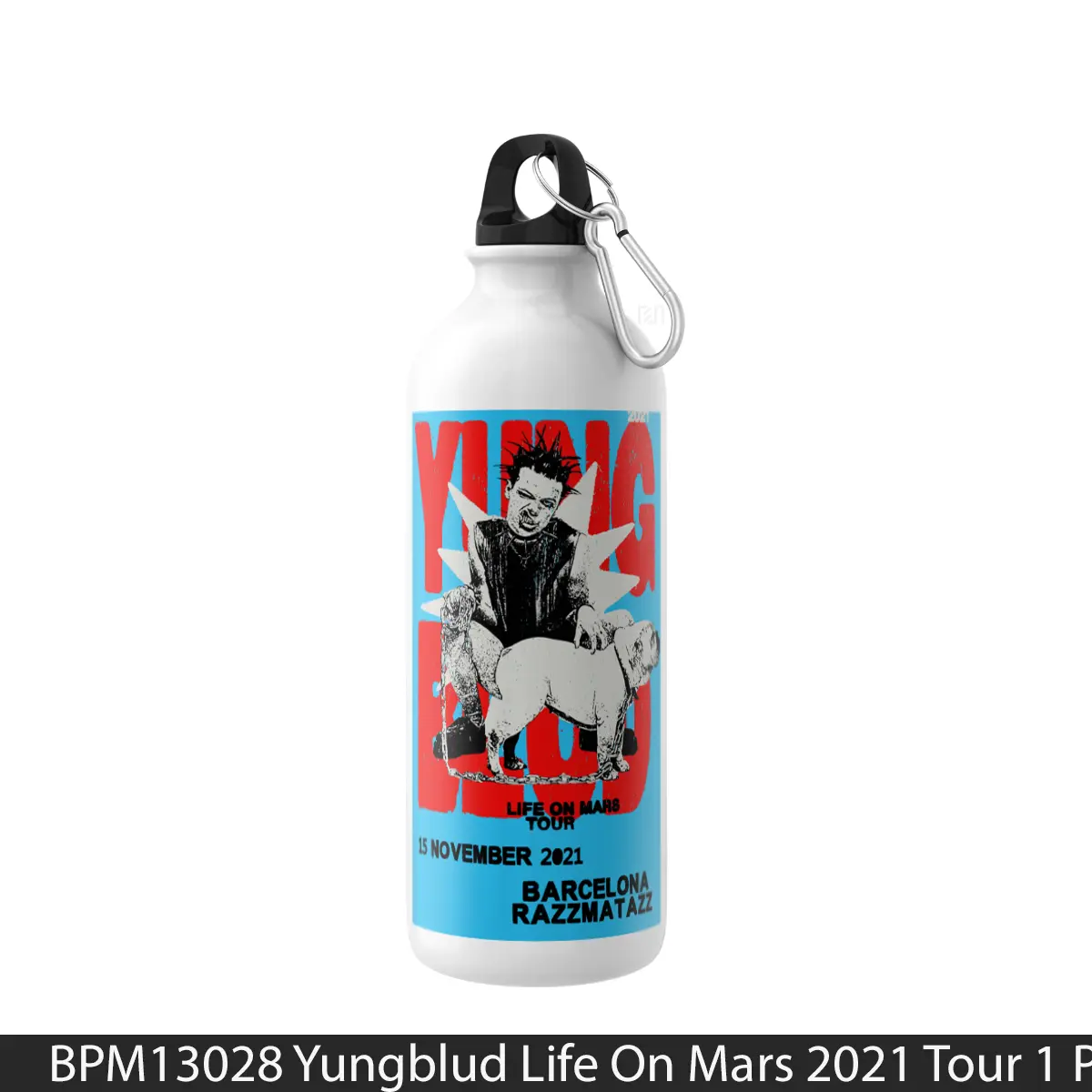 Botol Yungblud Life On Mars 2021 Tour 1 - Music Sport Bottle