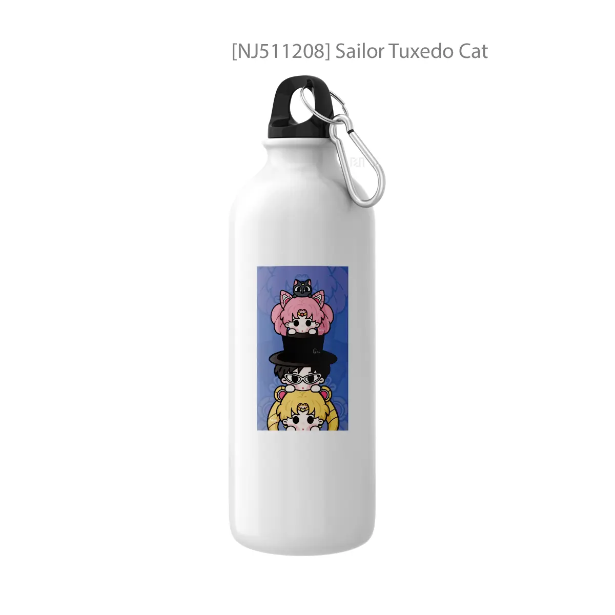 Sailor Tuxedo Cat Botol Olahraga