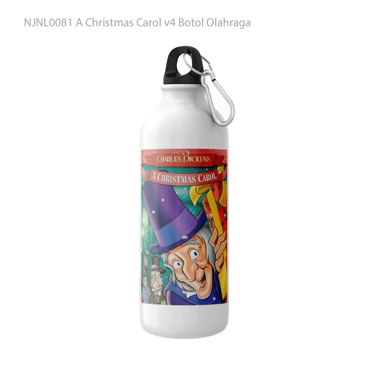 Botol A Christmas Carol v4 - Toon Sport Bottle