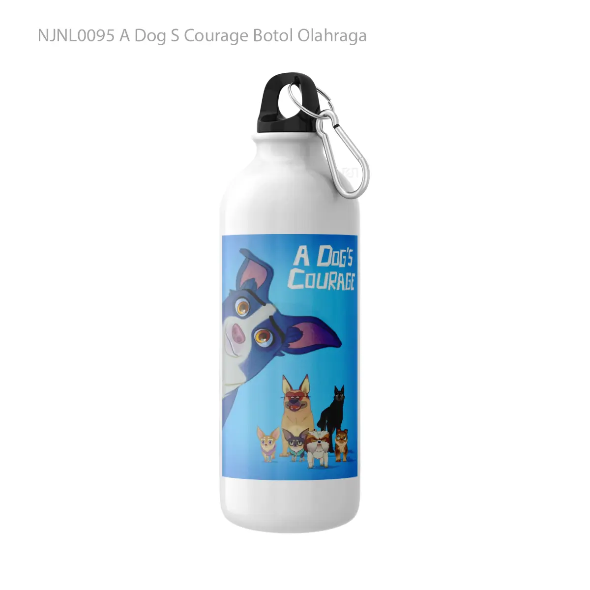 Botol A Dog S Courage - Toon Sport Bottle
