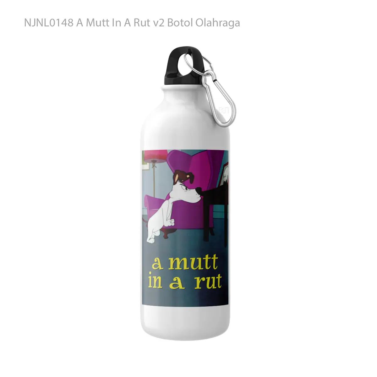 Botol A Mutt In A Rut v2 - Toon Sport Bottle