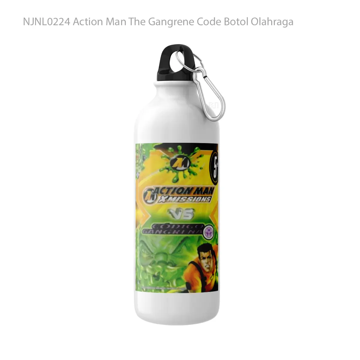 Botol Action Man The Gangrene Code - Toon Sport Bottle