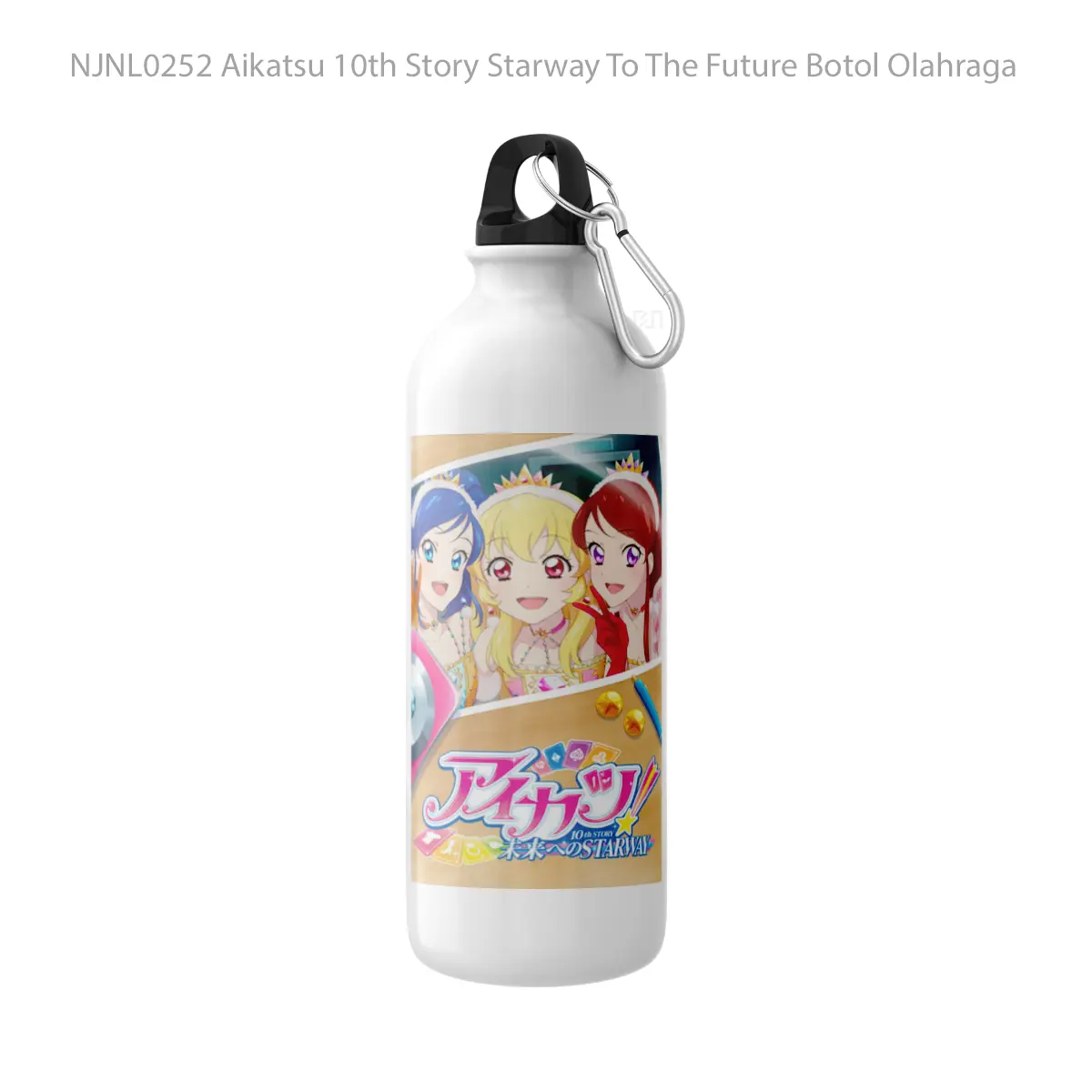 Botol Aikatsu 10th Story Starway To The Future - Toon Sport Bottle