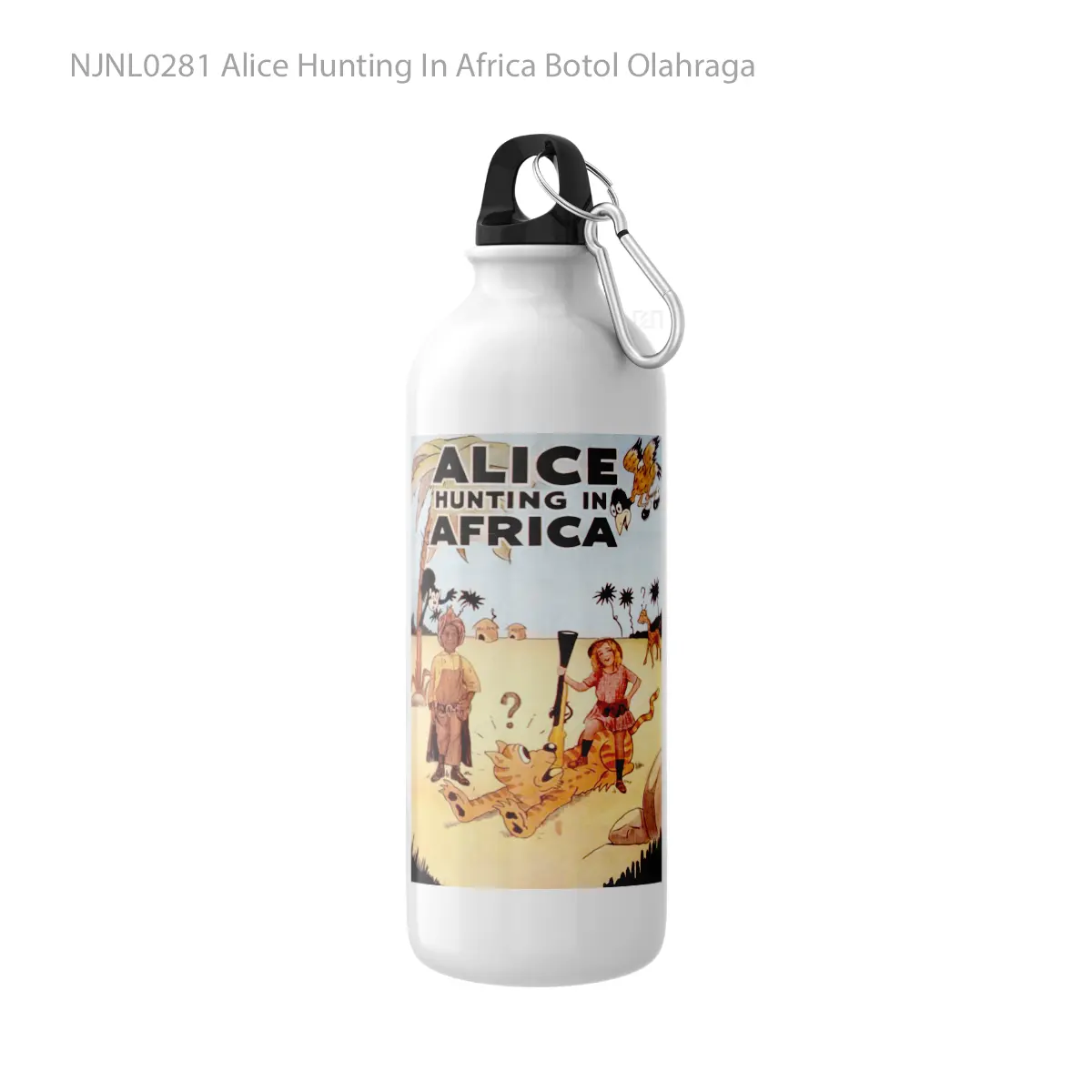 Botol Alice Hunting In Africa - Toon Sport Bottle