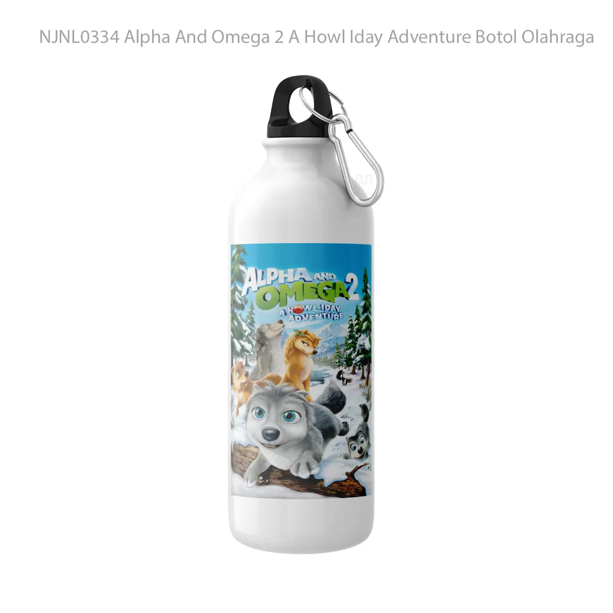 Botol Alpha And Omega 2 A Howl Iday Adventure - Toon Sport Bottle