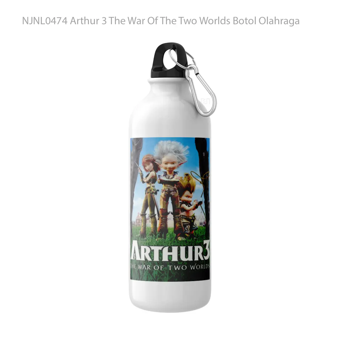 Botol Arthur 3 The War Of The Two Worlds - Toon Sport Bottle