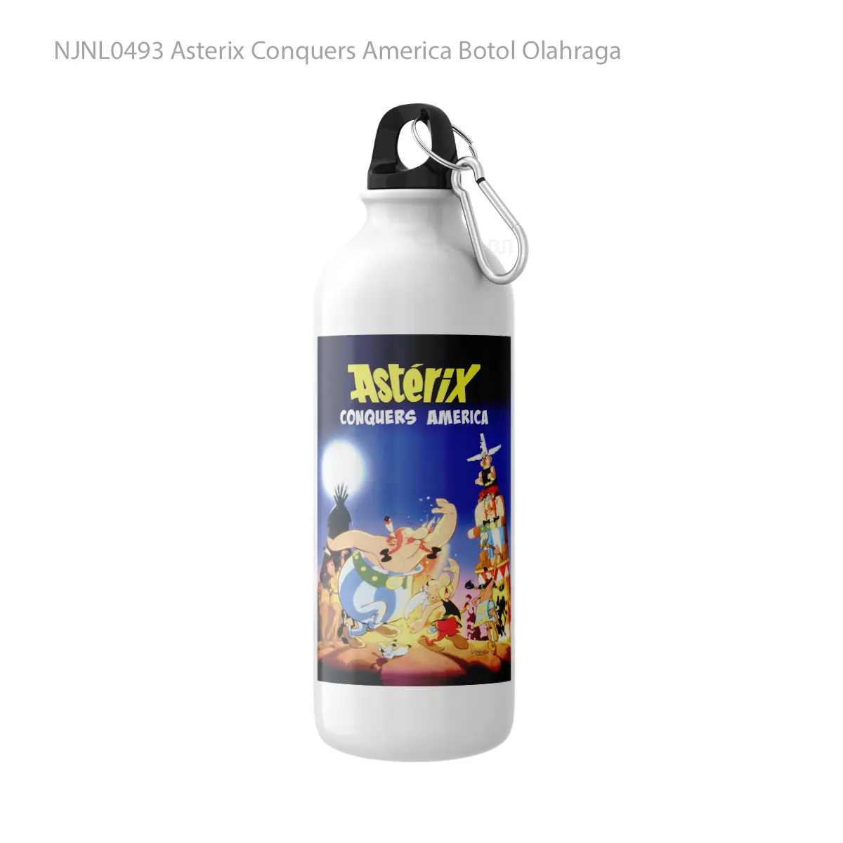 Botol Asterix Conquers America - Toon Sport Bottle