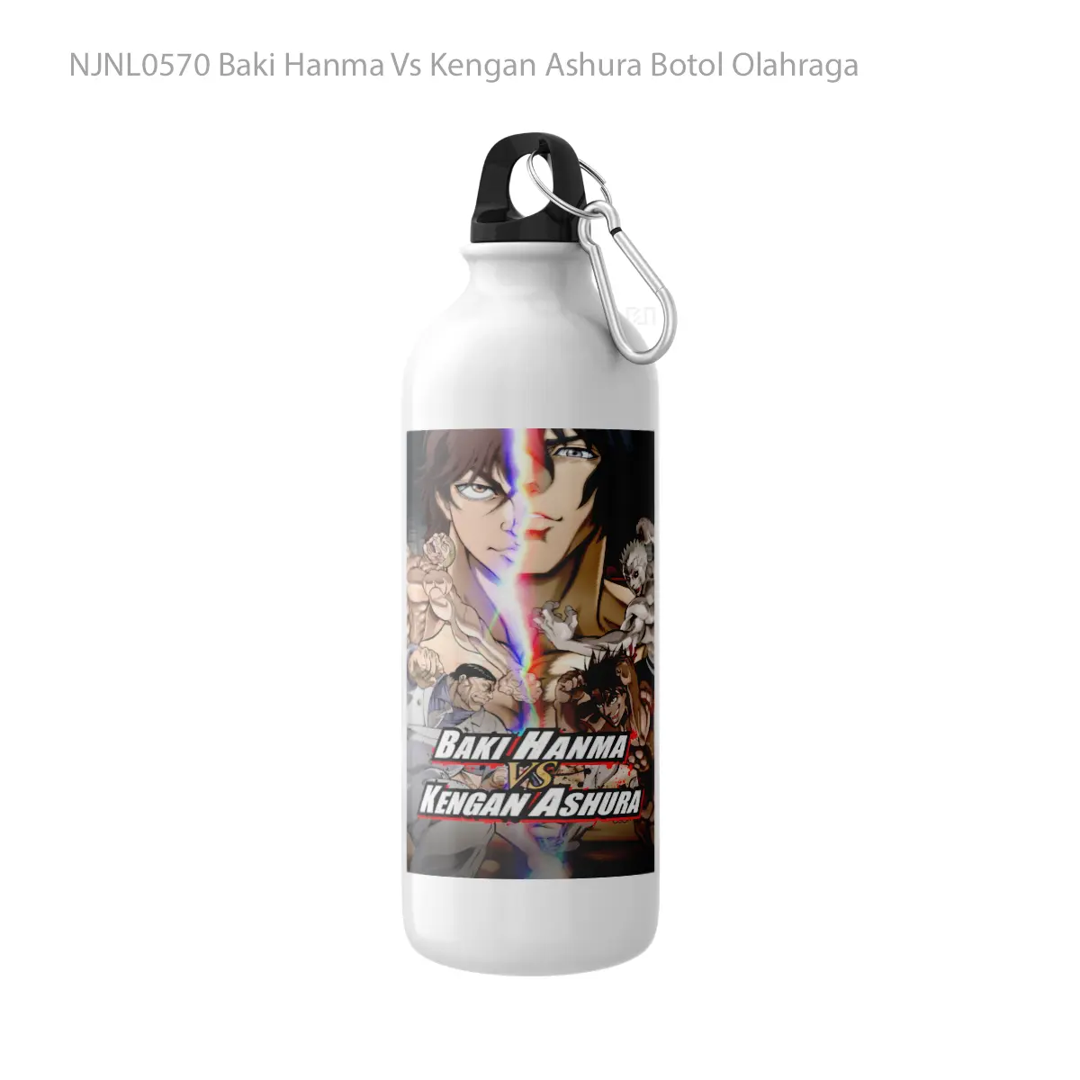 Botol Baki Hanma Vs Kengan Ashura - Toon Sport Bottle