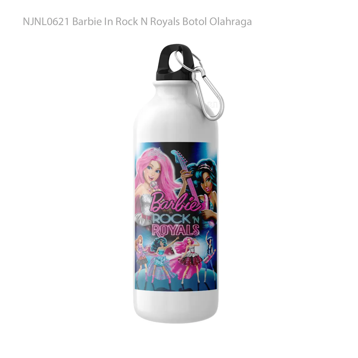 Botol Barbie In Rock N Royals - Toon Sport Bottle