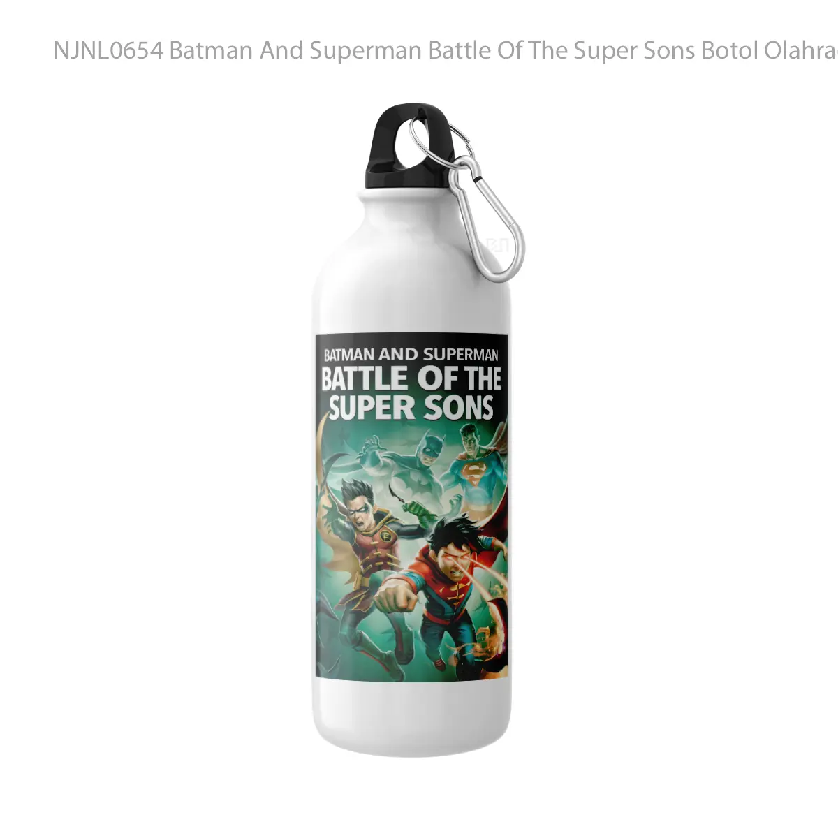 Botol Batman And Superman Battle Of The Super Sons - Toon Sport Bottle