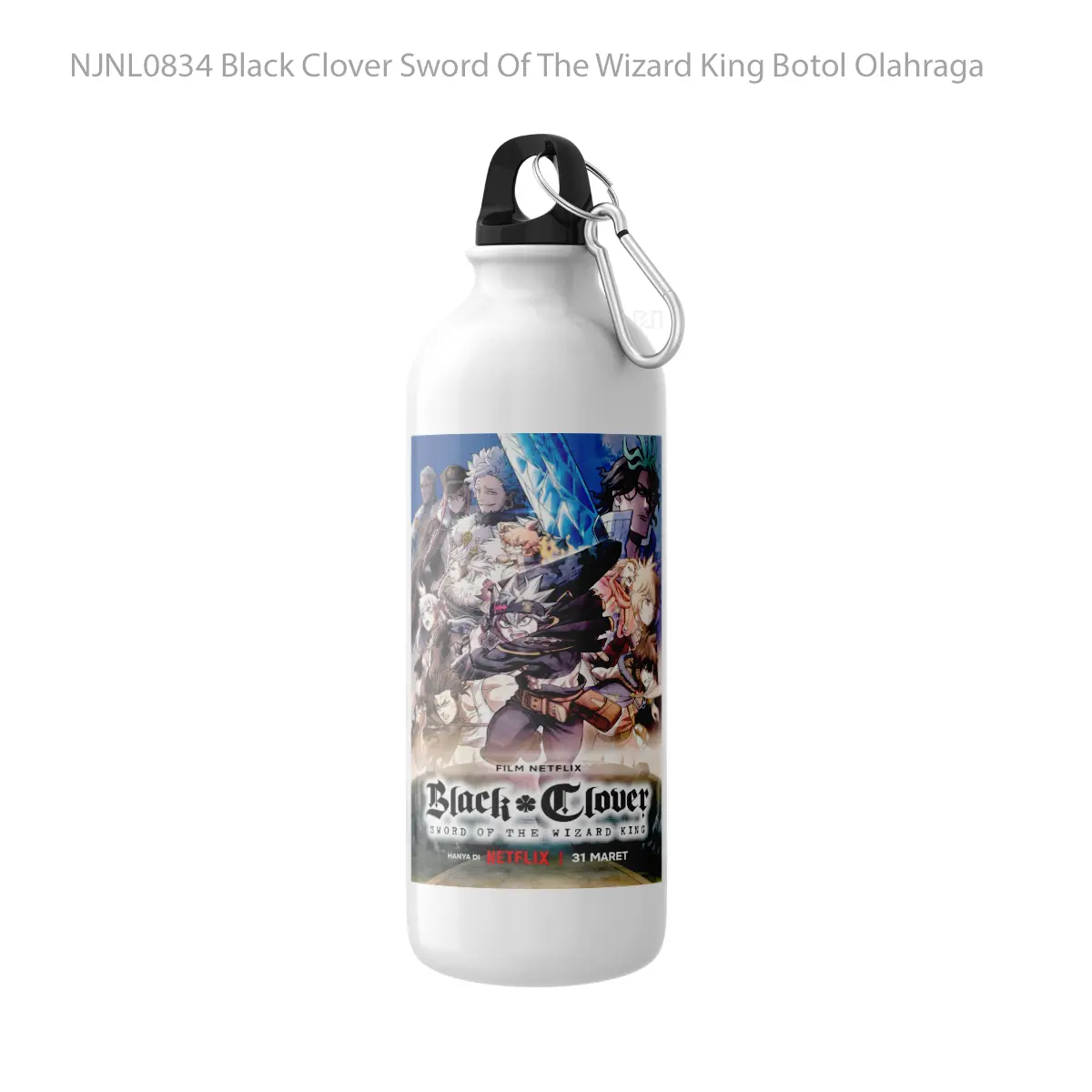 Botol Black Clover Sword Of The Wizard King - Toon Sport Bottle