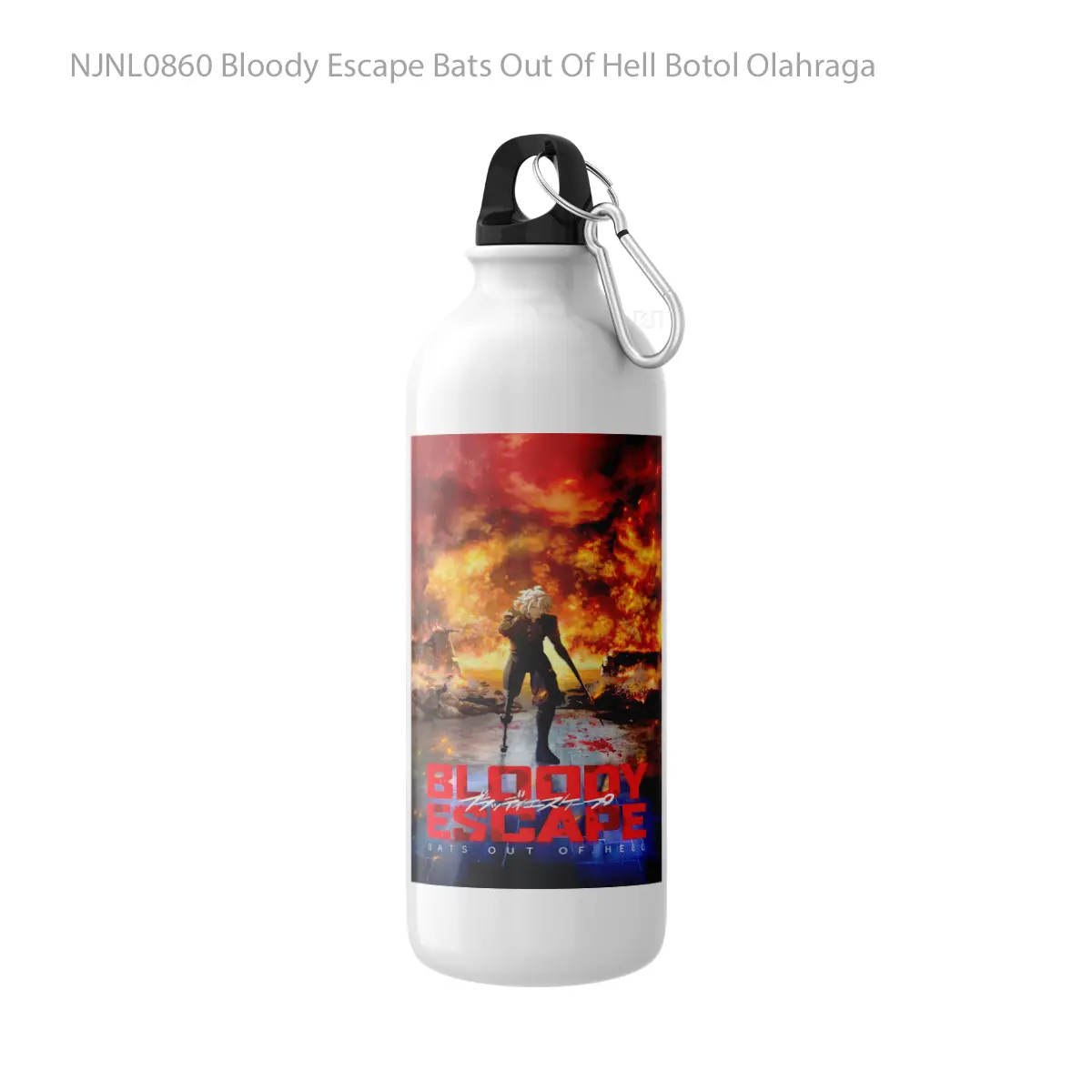 Botol Bloody Escape Bats Out Of Hell - Toon Sport Bottle