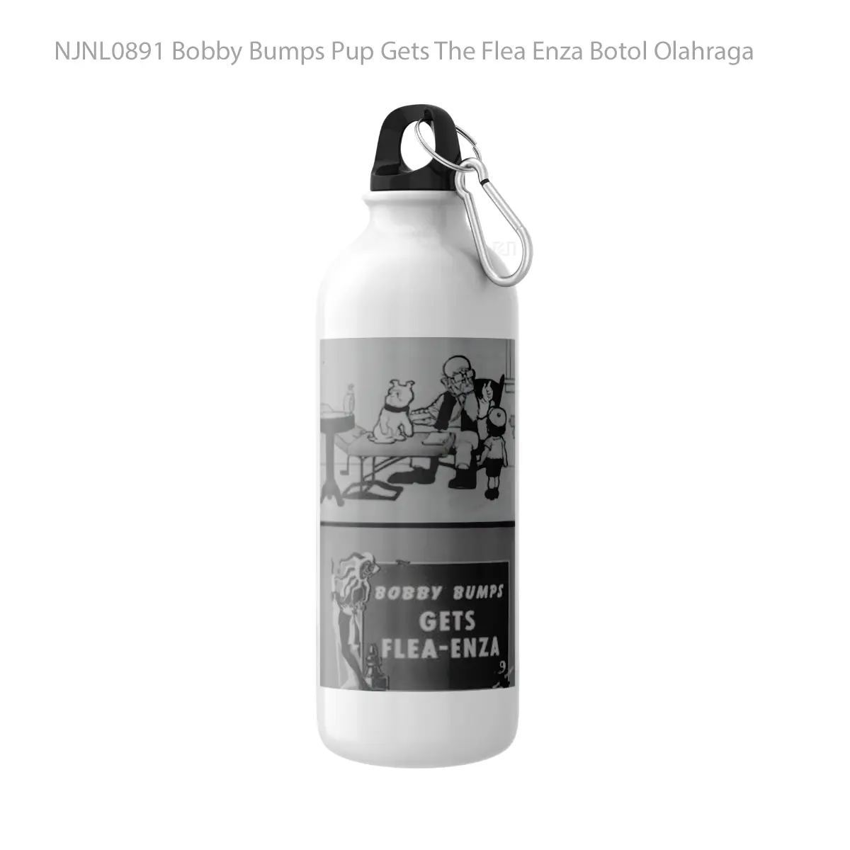 Botol Bobby Bumps Pup Gets The Flea Enza - Toon Sport Bottle