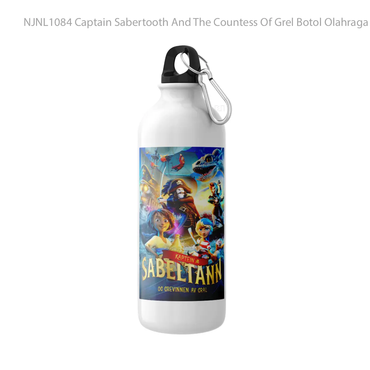 Botol Captain Sabertooth And The Countess Of Grel - Toon Sport Bottle