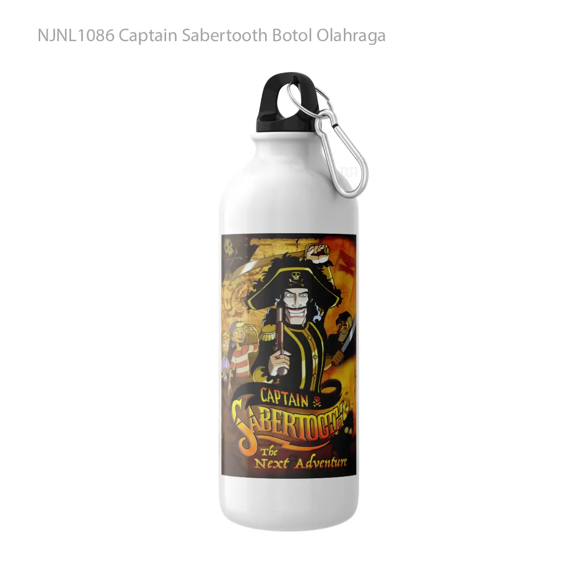 Botol Captain Sabertooth - Toon Sport Bottle
