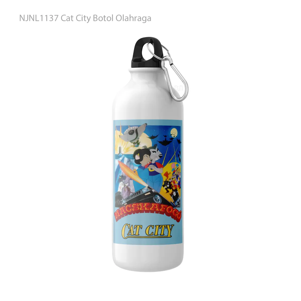 Botol Cat City - Toon Sport Bottle