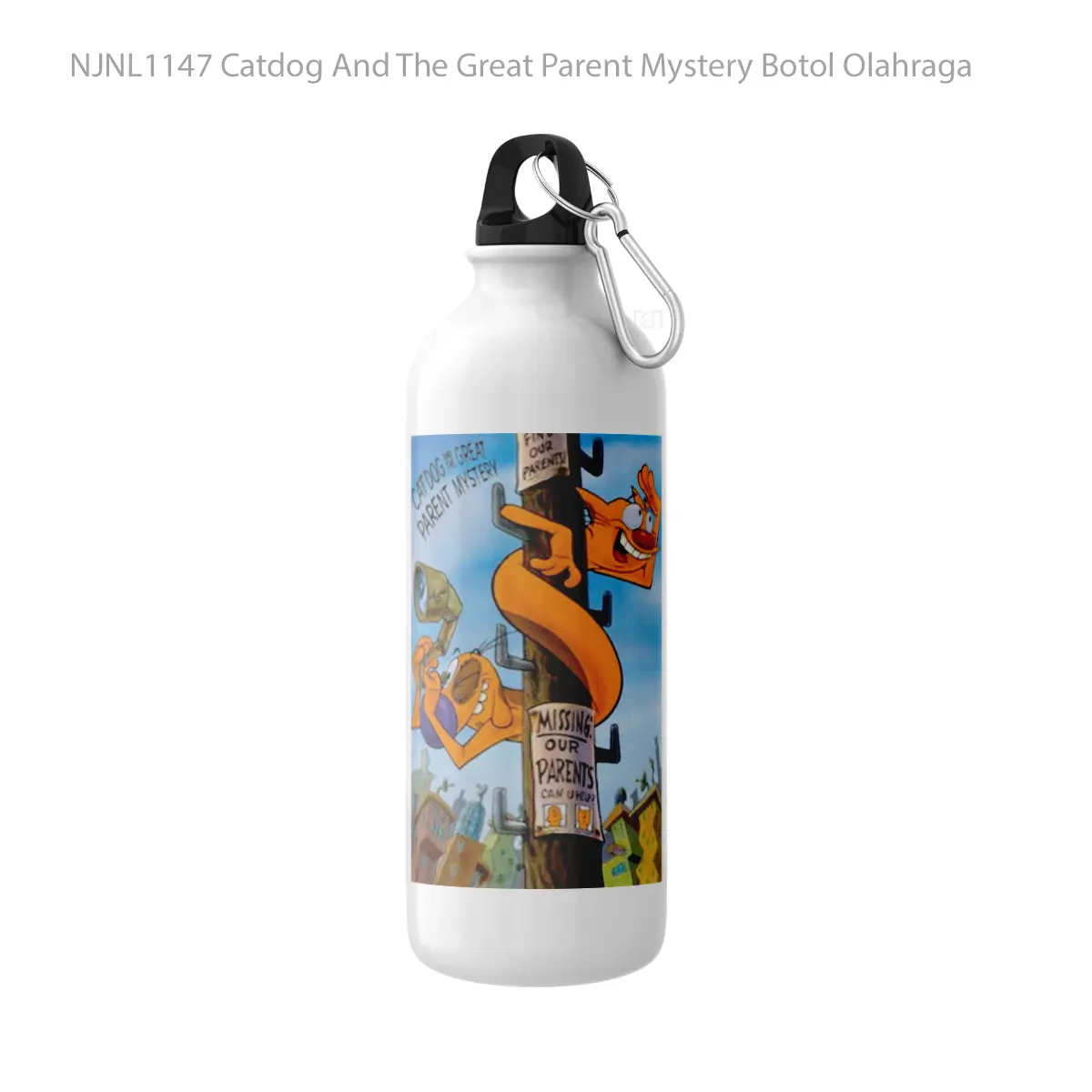 Botol Catdog And The Great Parent Mystery - Toon Sport Bottle