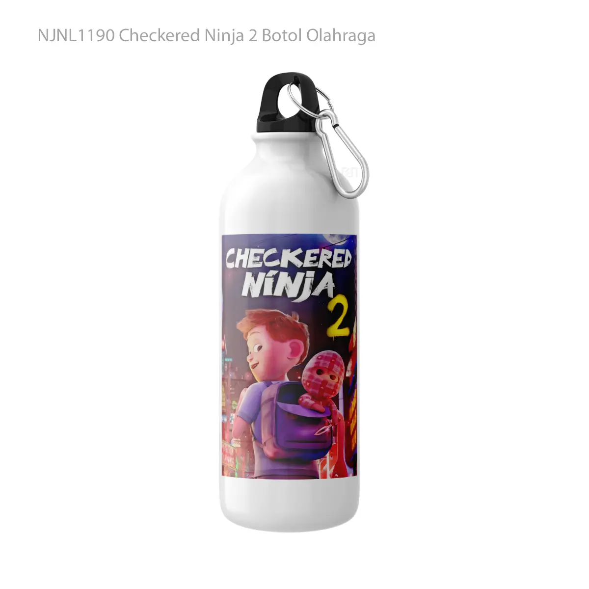 Botol Checkered Ninja 2 - Toon Sport Bottle