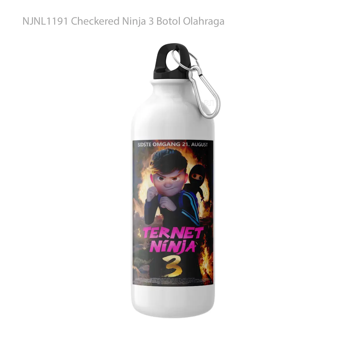 Botol Checkered Ninja 3 - Toon Sport Bottle