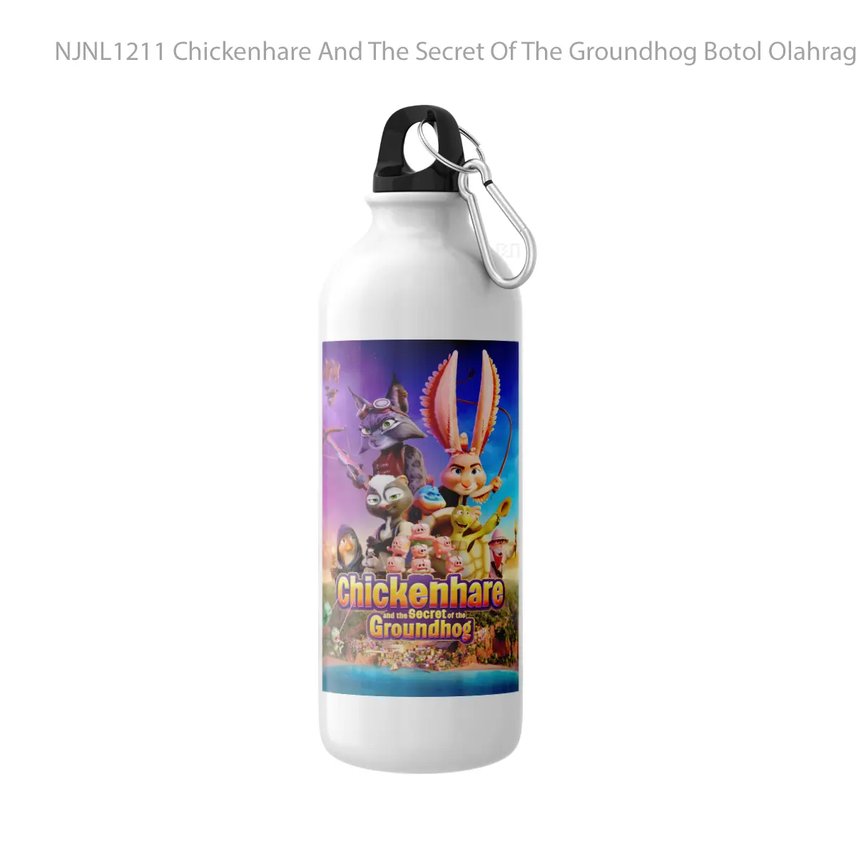 Botol Chickenhare And The Secret Of The Groundhog - Toon Sport Bottle