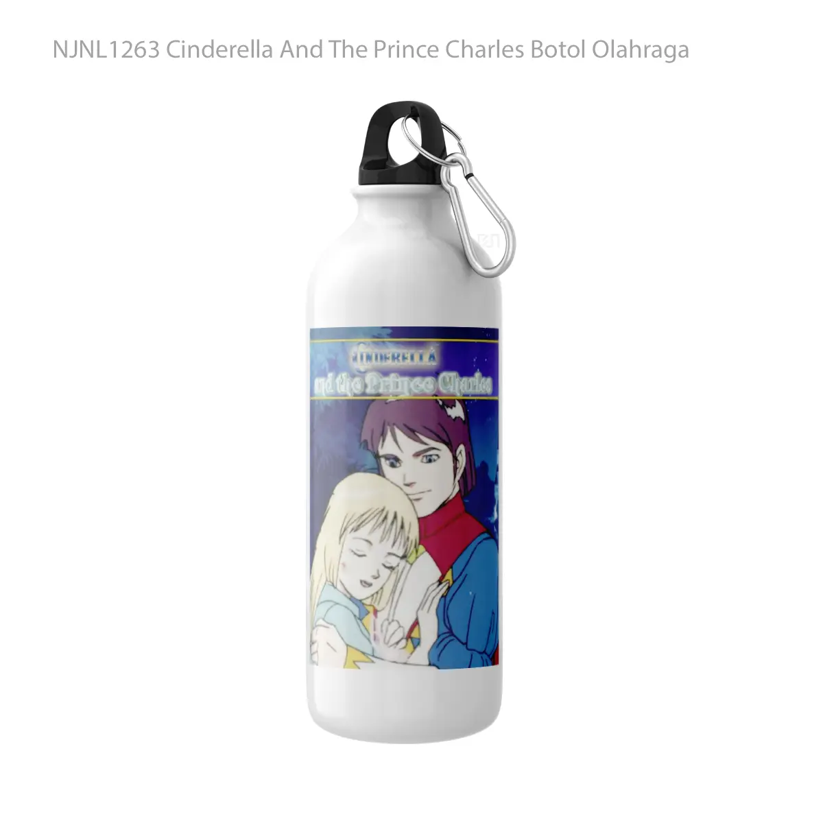 Botol Cinderella And The Prince Charles - Toon Sport Bottle
