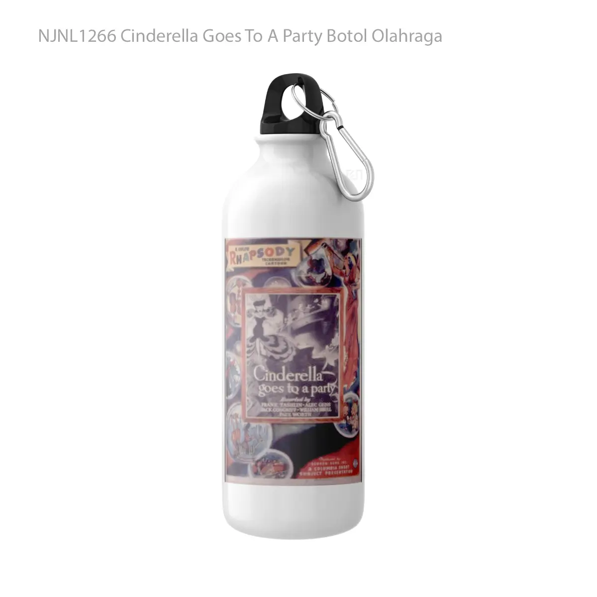 Botol Cinderella Goes To A Party - Toon Sport Bottle