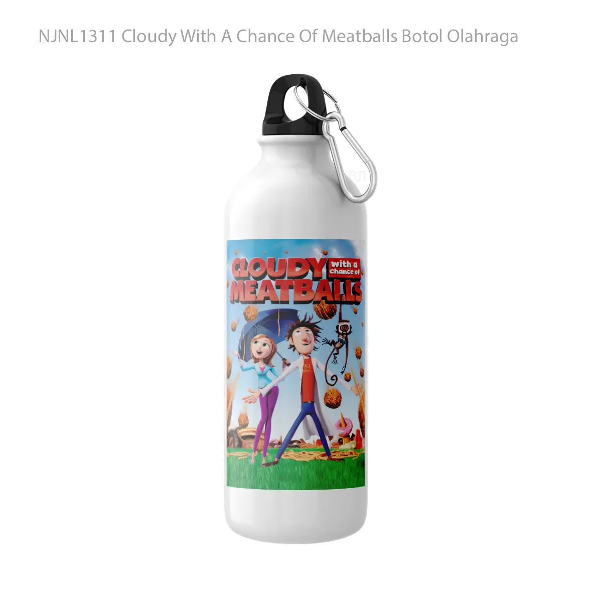 Botol Cloudy With A Chance Of Meatballs - Toon Sport Bottle