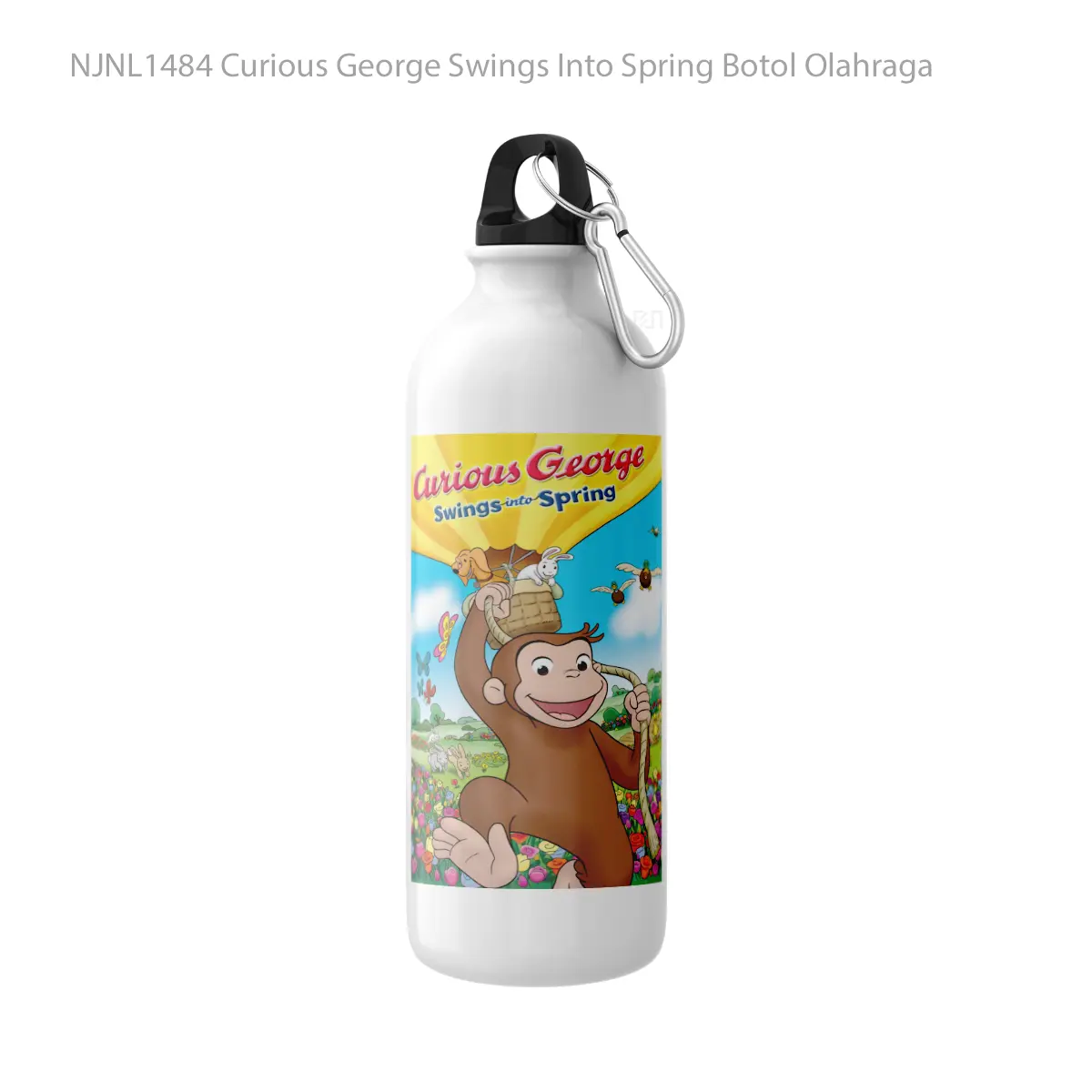 Botol Curious George Swings Into Spring - Toon Sport Bottle