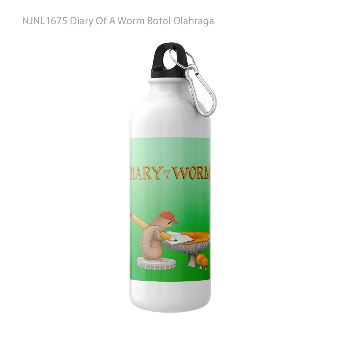 Botol Diary Of A Worm - Toon Sport Bottle