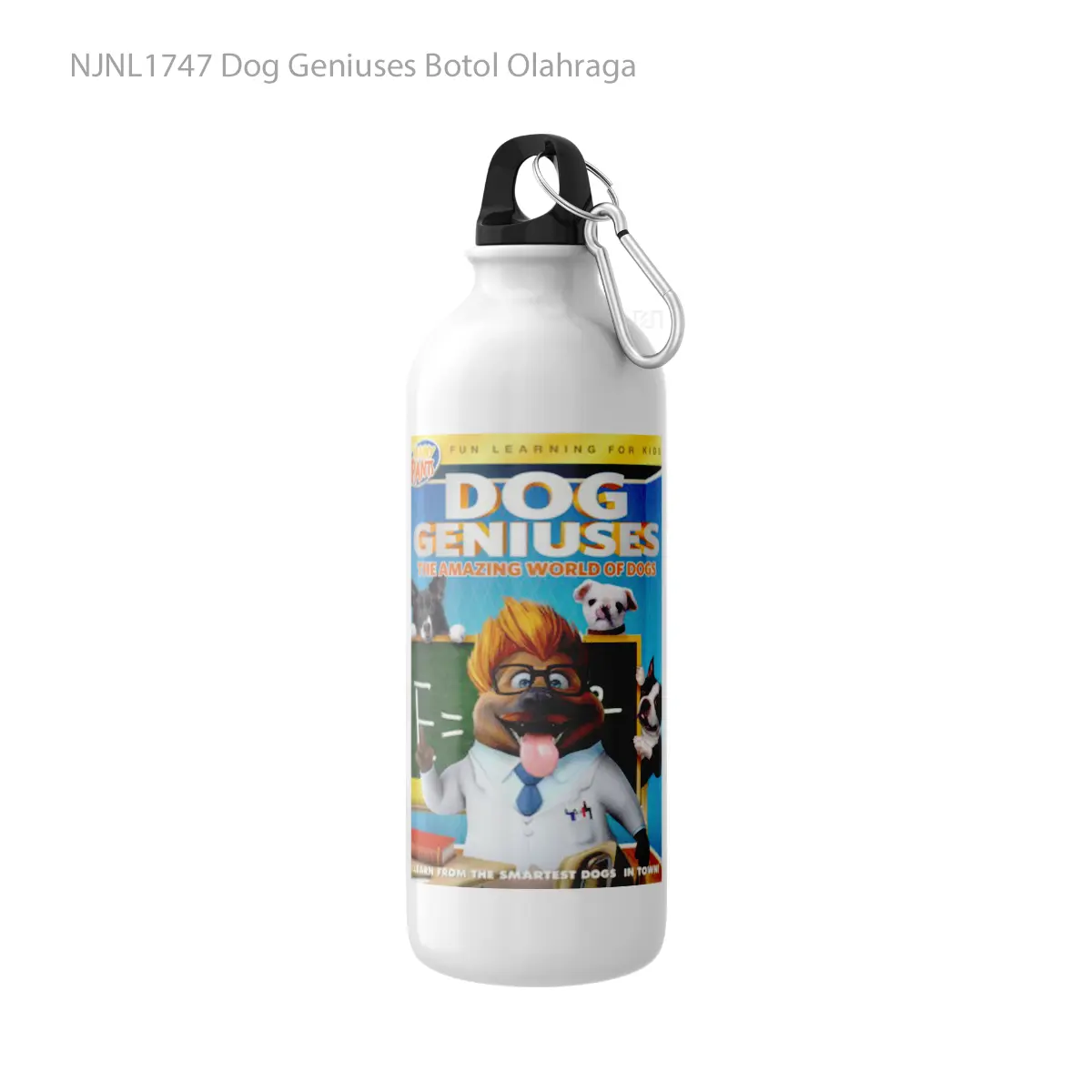 Botol Dog Geniuses - Toon Sport Bottle