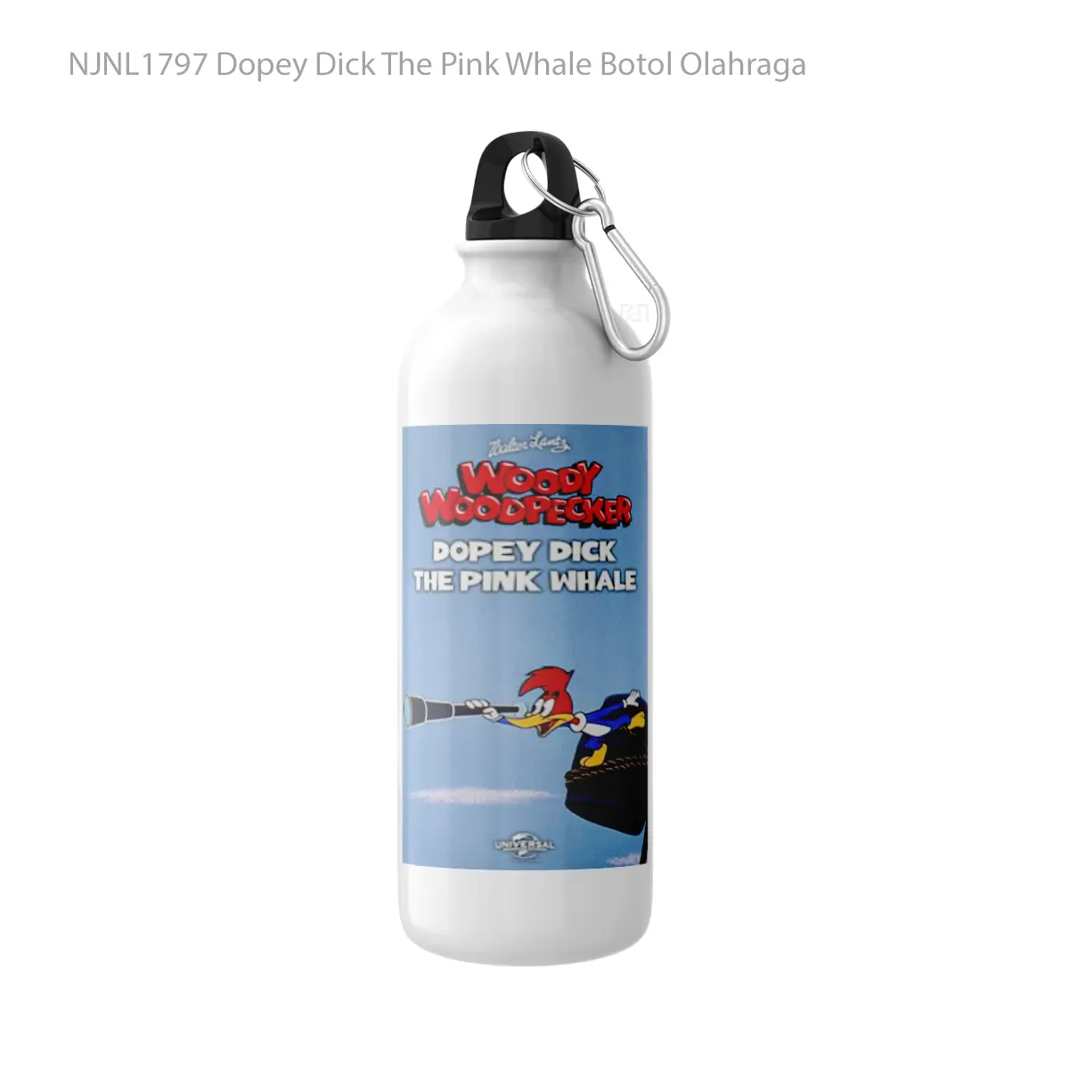 Botol Dopey Dick The Pink Whale - Toon Sport Bottle