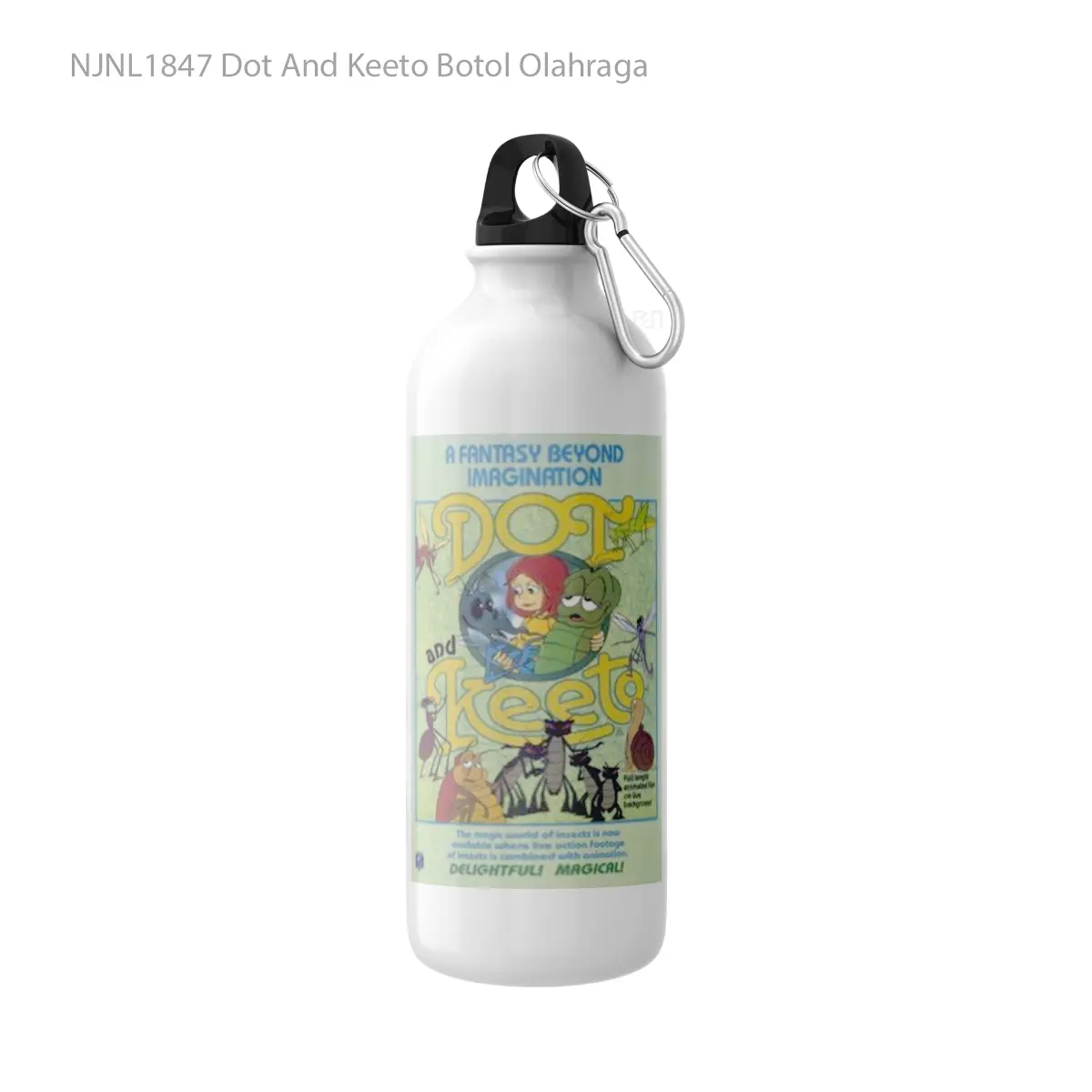 Botol Dot And Keeto - Toon Sport Bottle