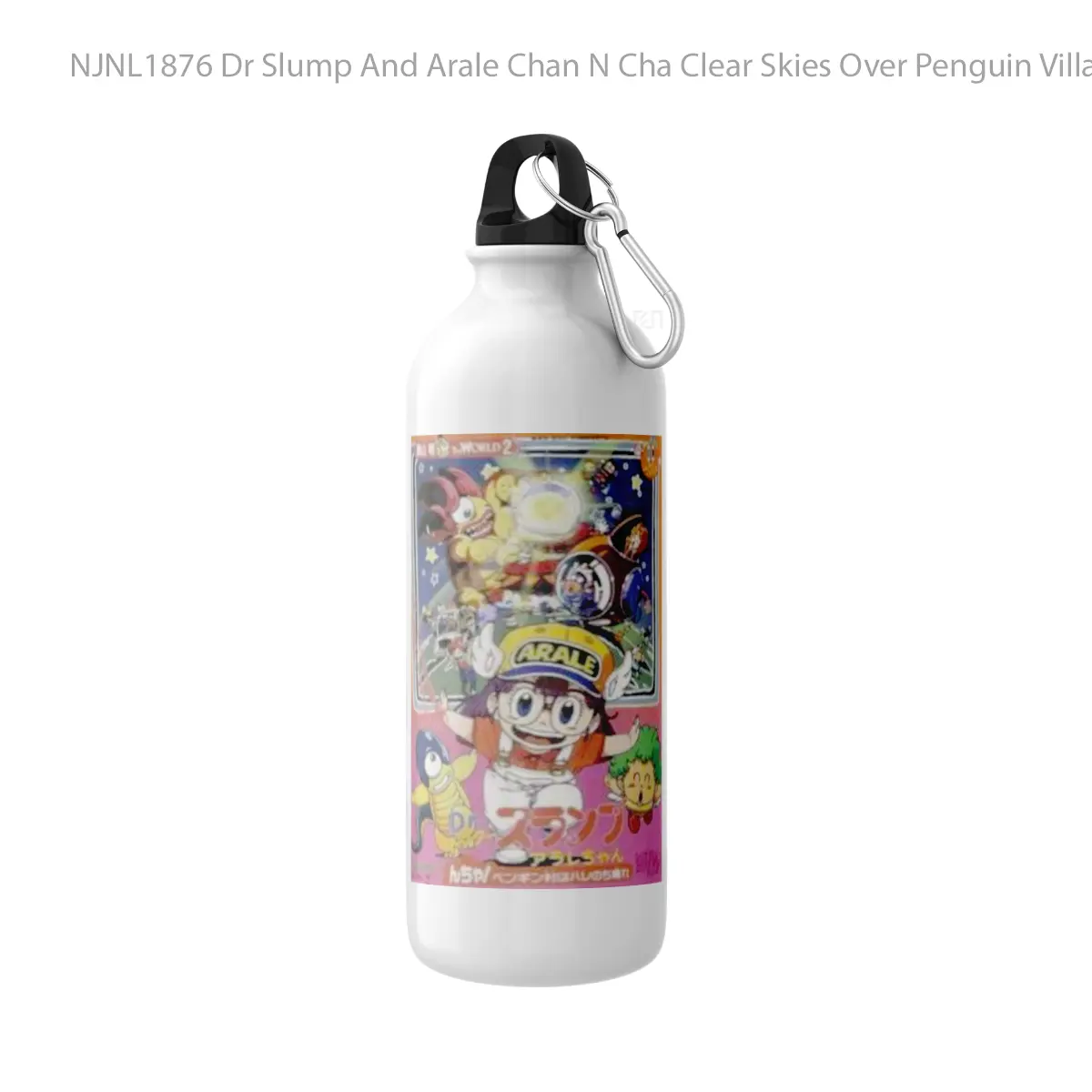 Botol Dr Slump And Arale Chan N Cha Clear Skies Over Penguin Village - Toon Sport Bottle