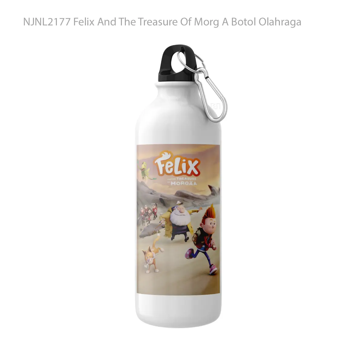 Botol Felix And The Treasure Of Morg A - Toon Sport Bottle