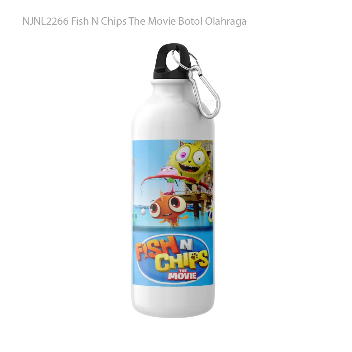 Botol Fish N Chips The Movie - Toon Sport Bottle