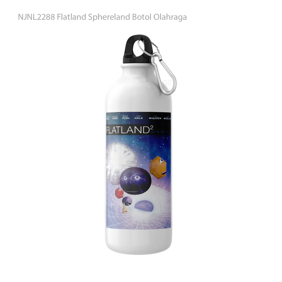 Botol Flatland Sphereland - Toon Sport Bottle
