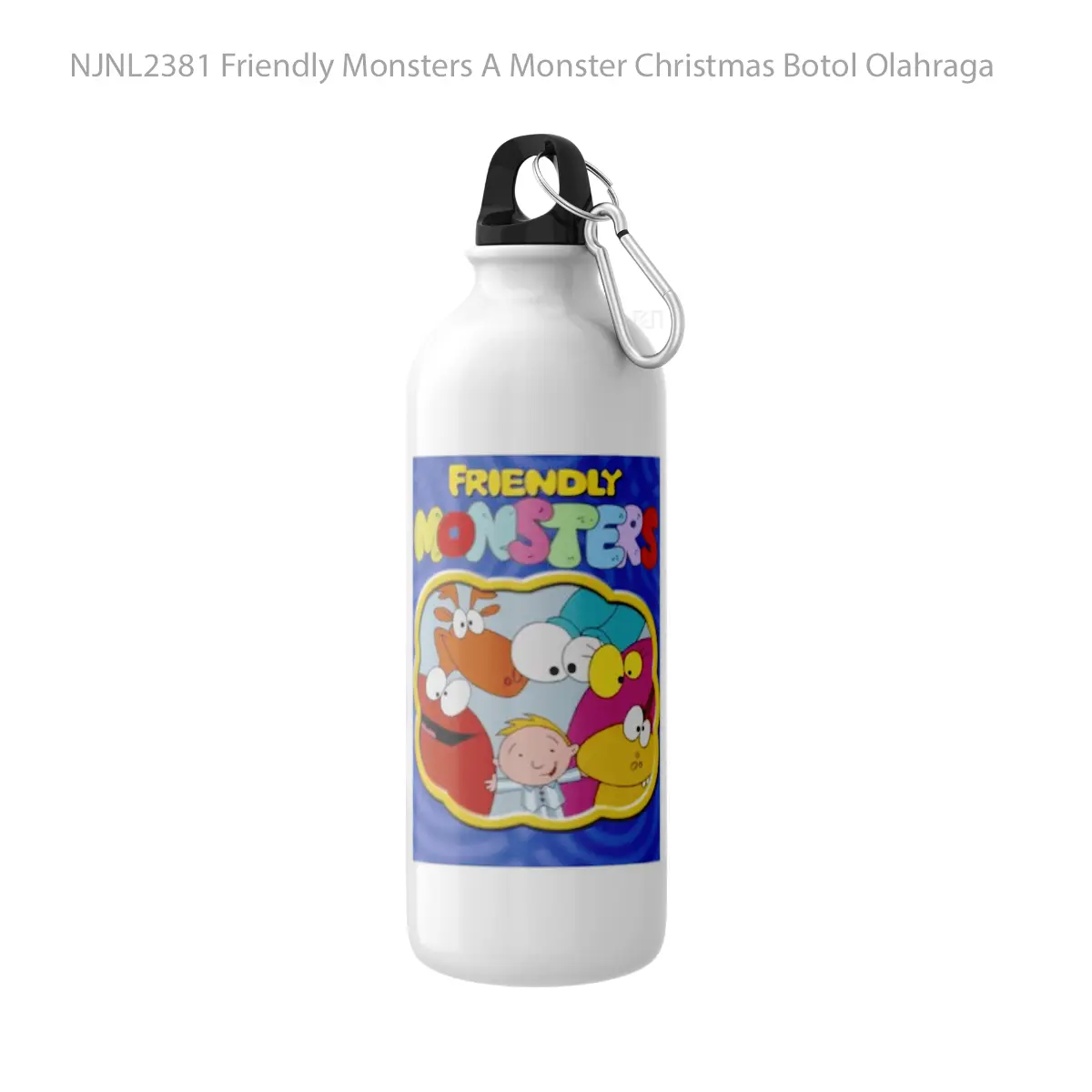 Botol Friendly Monsters A Monster Christmas - Toon Sport Bottle