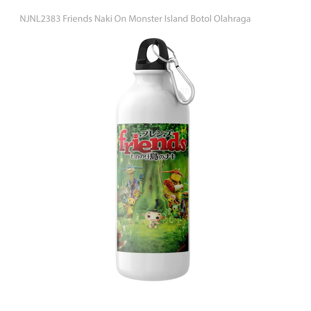 Botol Friends Naki On Monster Island - Toon Sport Bottle